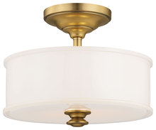 Minka-Lavery 4172-249 - 2 LIGHT SEMI FLUSH MOUNT