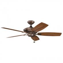 Kichler 310192WCP - Canfield Patio 52" Fan Weathered Copper