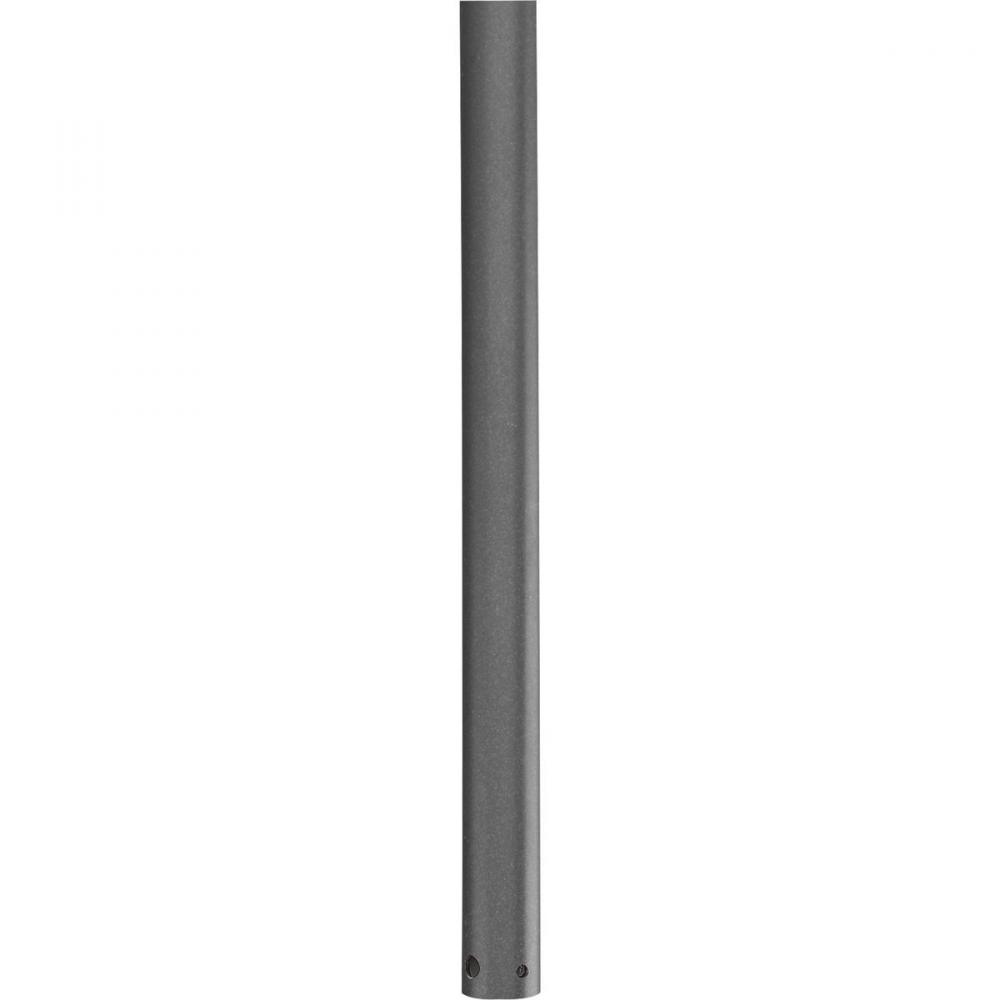 AirPro Collection 12 In. Ceiling Fan Downrod in Graphite