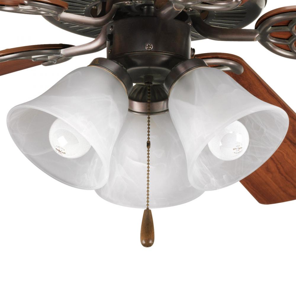AirPro Collection Three-Light Ceiling Fan Light