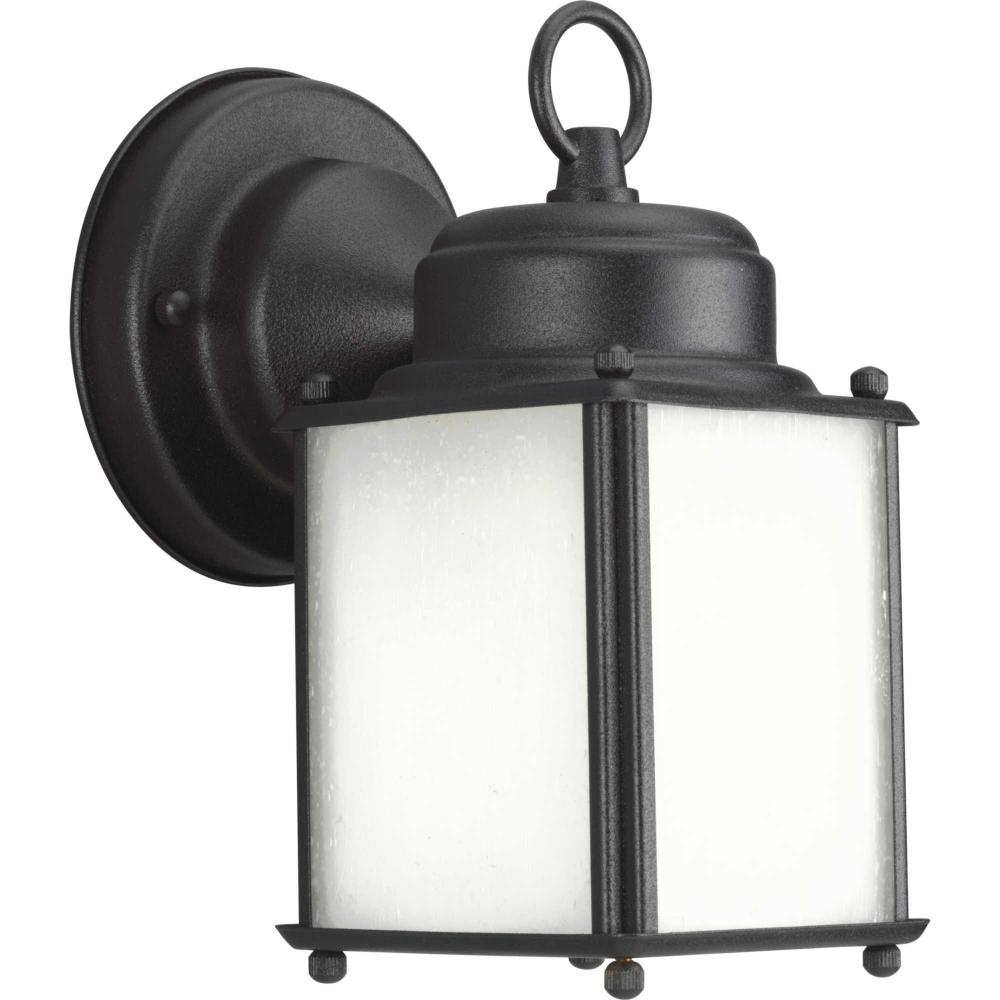 Roman Coach Collection Black One-Light Small Wall Lantern
