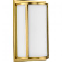 Progress P710111-109 - Parkhurst Collection Two-Light Brushed Bronze Etched Glass New Traditional Wall Sconce