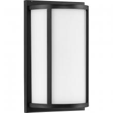 Progress P710111-31M - Parkhurst Collection Two-Light Matte Black Etched Glass New Traditional Wall Sconce