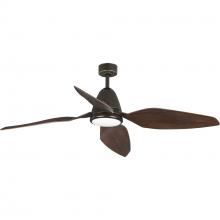 Progress P250032-108-30 - Holland Collection 60" Four-Blade Oil Rubbed Bronze Ceiling Fan