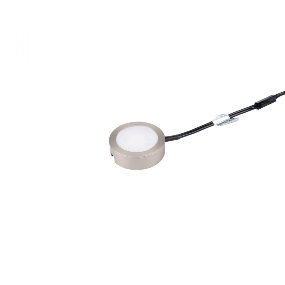 1 Single Wired Puck Light w/ Cord
