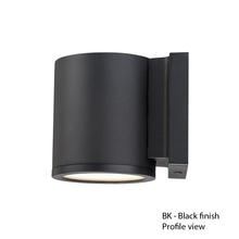 WAC US WS-W2605-BK - TUBE Outdoor Wall Sconce Light