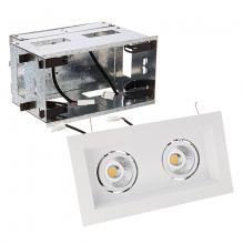 WAC US MT-3LD211R-F935-WT - Mini Multiple LED Two Light Remodel Housing with Trim and Light Engine