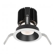 WAC US R4RD1T-S840-BKWT - Volta Round Shallow Regressed Trim with LED Light Engine