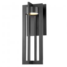 WAC US WS-W48620-BK - CHAMBER Outdoor Wall Sconce Light