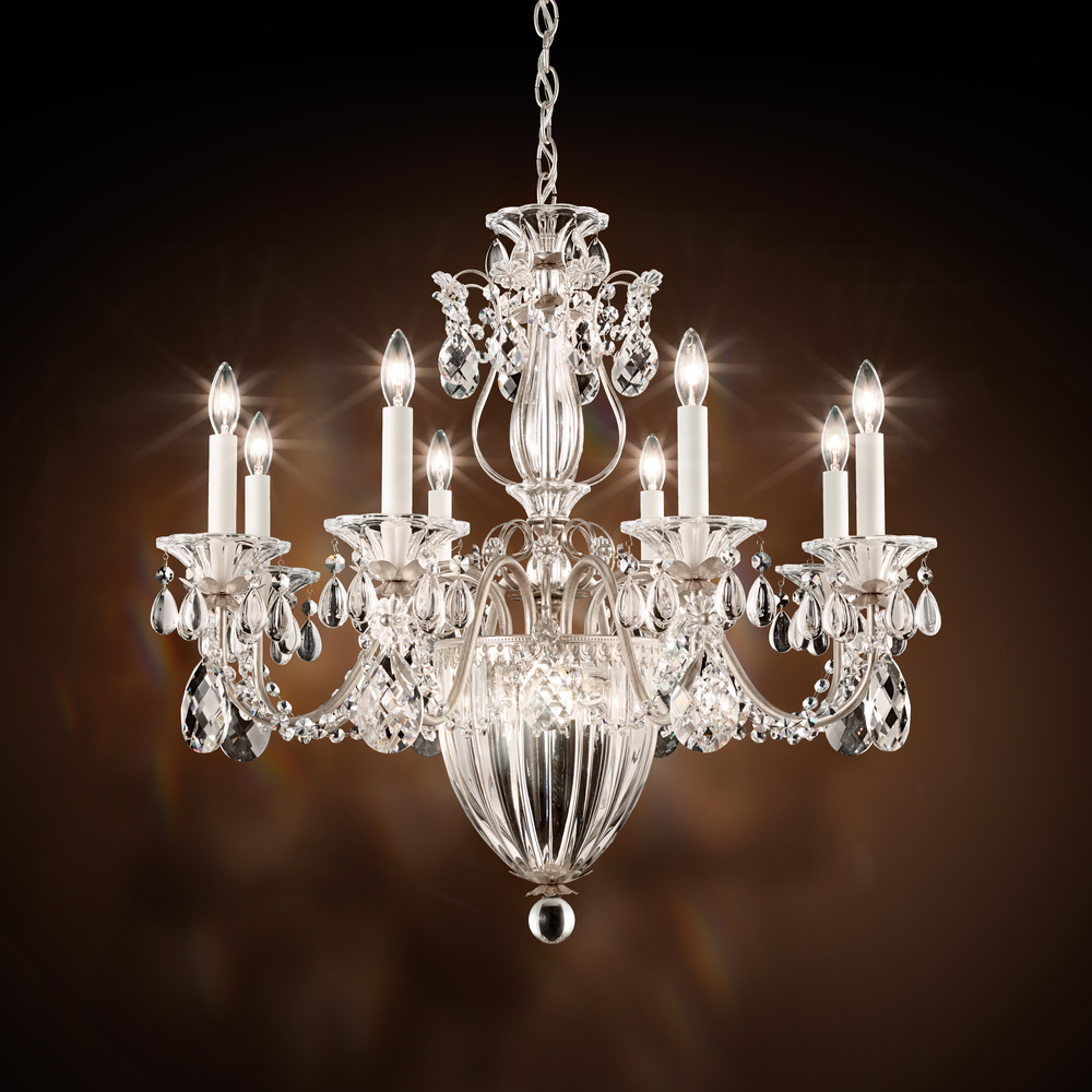 Bagatelle 11 Light 120V Chandelier in Heirloom Gold with Clear Heritage Handcut Crystal
