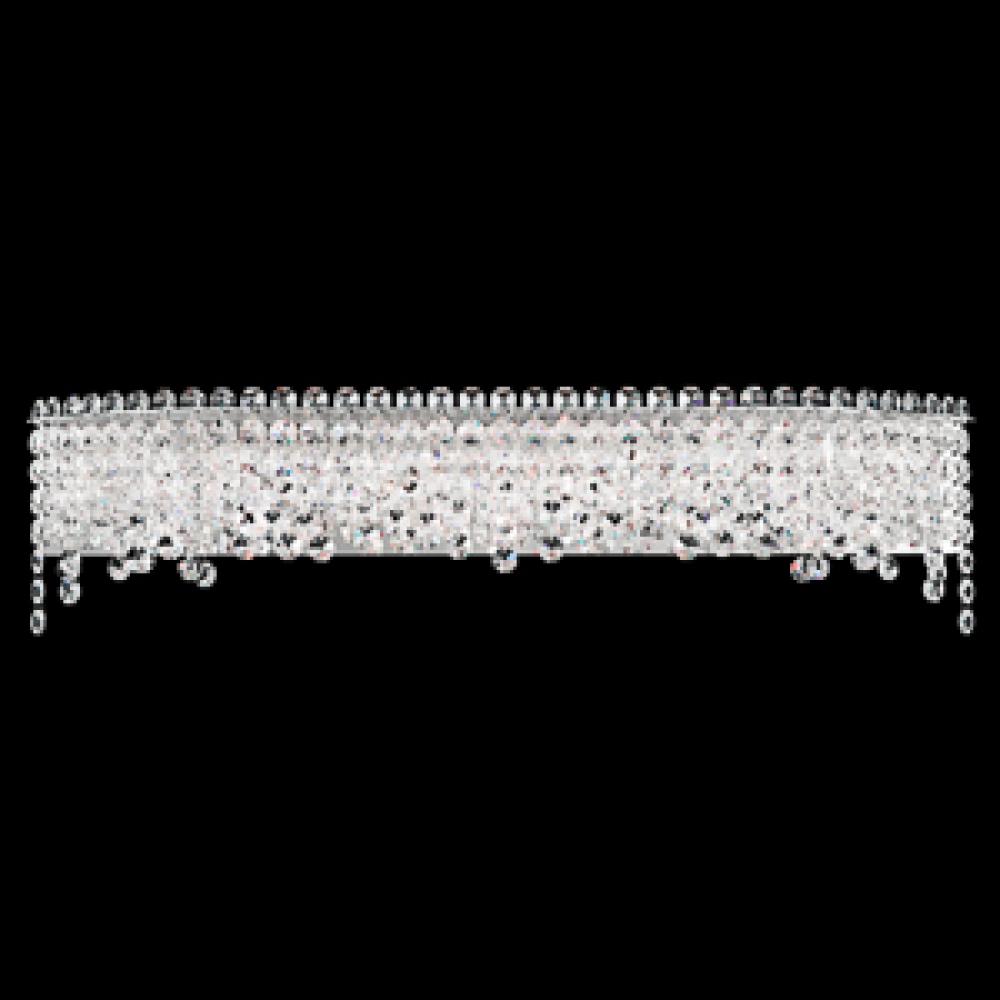 Chantant 6 Light 110V Wall Sconce in Stainless Steel with Clear Heritage Crystal