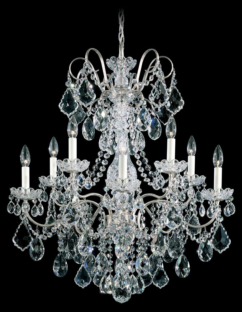 New Orleans 10 Light 120V Chandelier in Etruscan Gold with Clear Radiance Crystal
