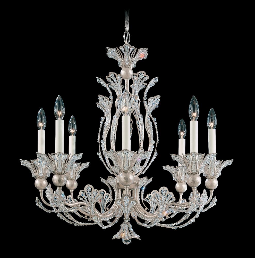Rivendell 8 Light 120V Chandelier in Heirloom Bronze with Clear Radiance Crystal