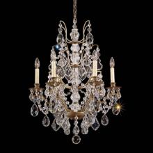 Schonbek 1870 5770-26L - Bordeaux 6 Light 110V Chandelier in French Gold with Clear Legacy Crystal