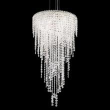Schonbek 1870 CH1812N-401H - Chantant 5 Light 110V Pendant in Stainless Steel with Clear Heritage Crystal