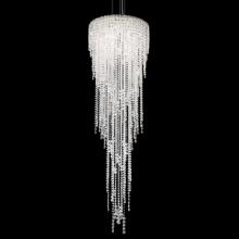 Schonbek 1870 CH1813N-401H - Chantant 5 Light 110V Pendant in Stainless Steel with Clear Heritage Crystal