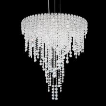 Schonbek 1870 CH2412N-401H - Chantant 6 Light 110V Pendant in Stainless Steel with Clear Heritage Crystal