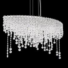 Schonbek 1870 CH3611N-401H - Chantant 6 Light 110V Pendant in Stainless Steel with Clear Heritage Crystal