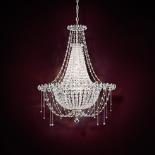 Schonbek 1870 CM8326N-401R - Chrysalita 6 Light 120V Chandelier in Polished Stainless Steel with Clear Radiance Crystal