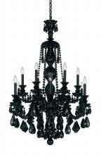 Schonbek 1870 5708CL - Hamilton 12 Light 120V Chandelier in Polished Silver with Clear Heritage Handcut Crystal