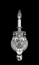 Schonbek 1870 5641-76H - Milano 1 Light 120V Wall Sconce in Heirloom Bronze with Clear Heritage Handcut Crystal