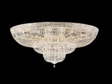 Schonbek 1870 5897-40O - Petit Crystal Deluxe 36 Light 120V Flush Mount in Polished Silver with Clear Optic Crystal
