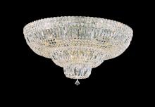 Schonbek 1870 5898-40O - Petit Crystal Deluxe 21 Light 120V Flush Mount in Polished Silver with Clear Optic Crystal