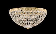 Schonbek 1870 1564-40O - Petit Crystal 5 Light 120V Flush Mount in Polished Silver with Clear Optic Crystal