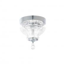 Schonbek 1870 S2905-702H - STERLING 5" 110V Close to Ceiling in Polished Chrome with Clear Heritage Crystal