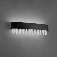 Schonbek 1870 S3527-18O - Soleil 27in LED 3000K/3500K/4000K 120V-277V Bath Vanity & Wall Light in Black with Clear Optic Cry
