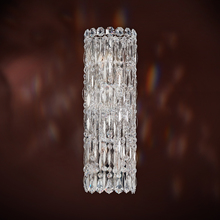 Schonbek 1870 RS8331N-51H - Sarella 4 Light 120V Wall Sconce in Black with Clear Heritage Handcut Crystal