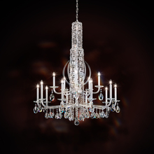 Schonbek 1870 RS8415N-06R - Siena 17 Light 120V Chandelier in White with Clear Radiance Crystal