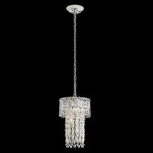Schonbek 1870 LR1008N-48H - Triandra 3 Light 110V Pendant in Antique Silver with Clear Heritage Crystal