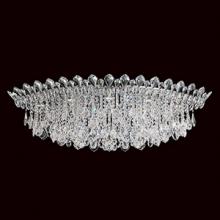 Schonbek 1870 TR4801N-401H - Trilliane Strands 8 Light 110V Close to Ceiling in Stainless Steel with Clear Heritage Crystal