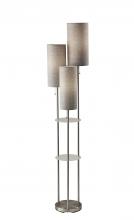 Adesso 4305-03 - Trio Shelf Floor Lamp