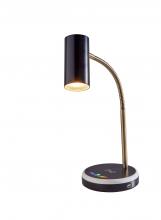 Adesso SL4926-01 - Shayne LED Wireless Charging Desk Lamp
