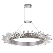 CWI Lighting 1170P39-15-613 - Thorns 15 Light Chandelier With Polished Nickle Finish