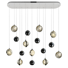 CWI Lighting 1673P40-9-613-RC - Salvador 40 in LED Integrated Polished Nickel Chandelier