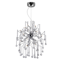 CWI Lighting 5066P20C - Cherry Blossom 15 Light Chandelier With Chrome Finish