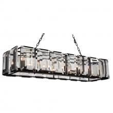CWI Lighting 9860P55-14-101 - Jacquet 14 Light Chandelier With Black Finish