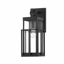 Troy B6481-TBK - 1 LIGHT SMALL EXTERIOR WALL SCONCE