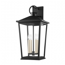 Troy B8904-TBK - 4 LIGHT EXTRA LARGE EXTERIOR WALL SCONCE