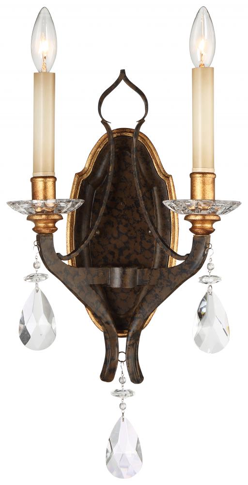 Chateau Nobles - 2 Light Wall Sconce
