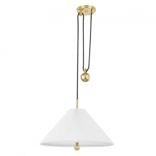 Hudson Valley MDS511-AGB - 1 LIGHT PENDANT