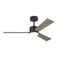 Monte Carlo 3RZR44AGP - Rozzen 44" Indoor/Outdoor Aged Pewter Ceiling Fan with Handheld Remote Control and Reversible Mo