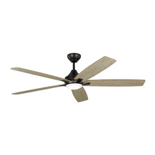 Visual Comfort & Co. Fan Collection 5LWDSM60AGPD - Lowden 60" Dimmable Indoor/Outdoor Integrated LED Aged Pewter Ceiling Fan with Light Kit, Remote
