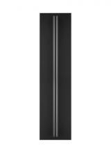 Visual Comfort & Co. Modern Collection 700OWLYD93020BUNV - Modern Lloyds LED 20 Outdoor Wall Sconce Light in a Black finish