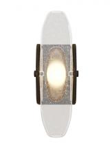 Visual Comfort & Co. Modern Collection 700WSWYT15PZ-LED927 - Modern Wythe dimmable LED Medium Wall Sconce Light in a Plated Dark Bronze finish