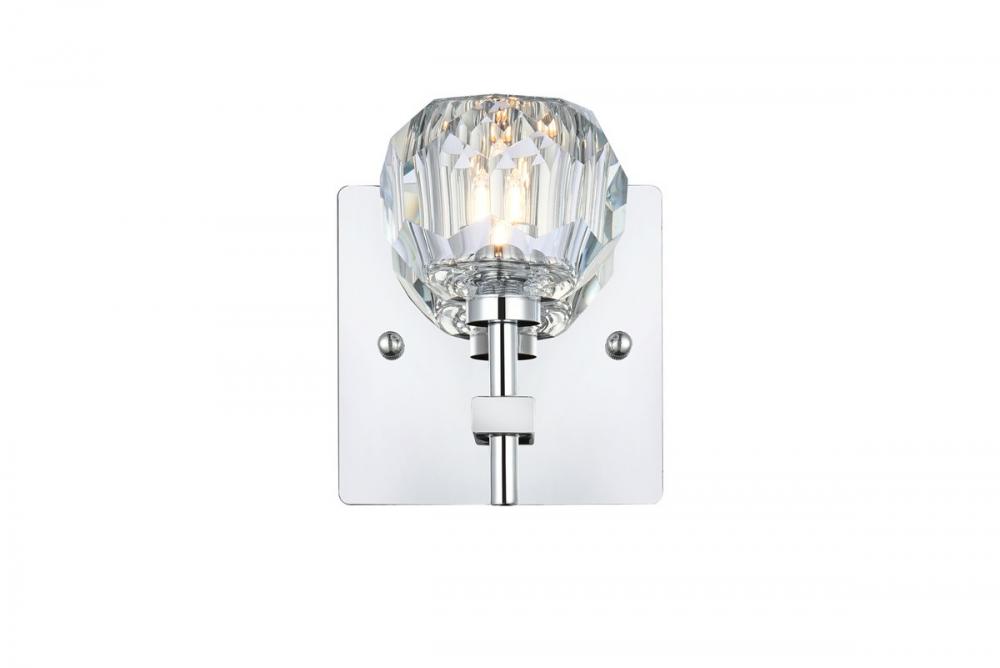 Graham 1 Light Wall Sconce in Chrome