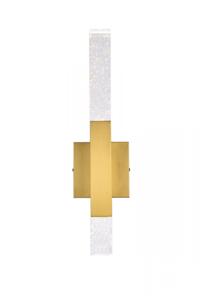 Ruelle 2 Lights Gold Wall Sconce